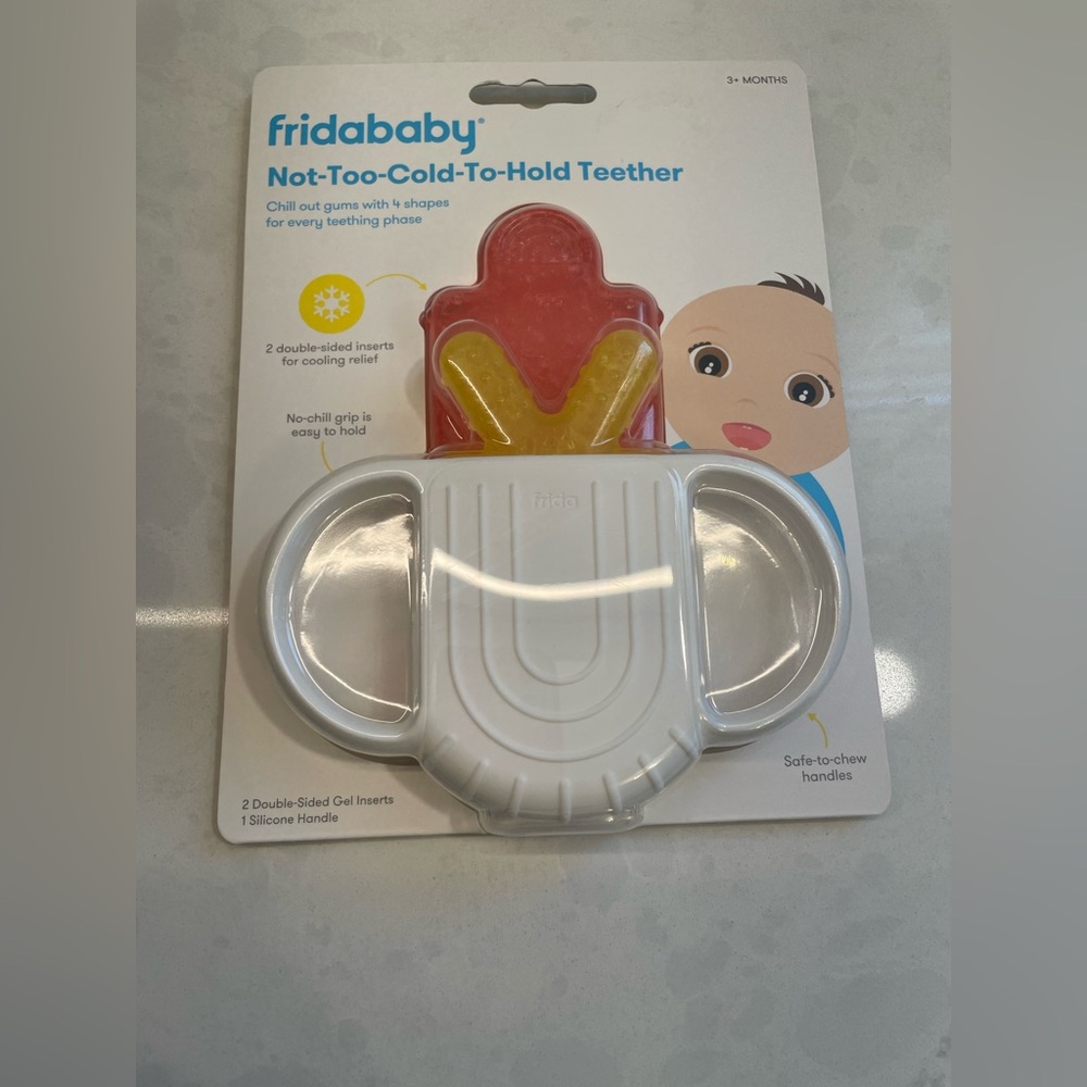 Frida Baby‎ Not Too Cold To Hold Teether NWT